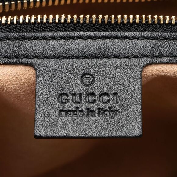 Gucci GG Embossed Calfskin Apollo Shoulder Bag